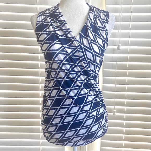 41 Hawthorn Stitch Fix X-Small Montgomery Blue Top - Picture 1 of 8